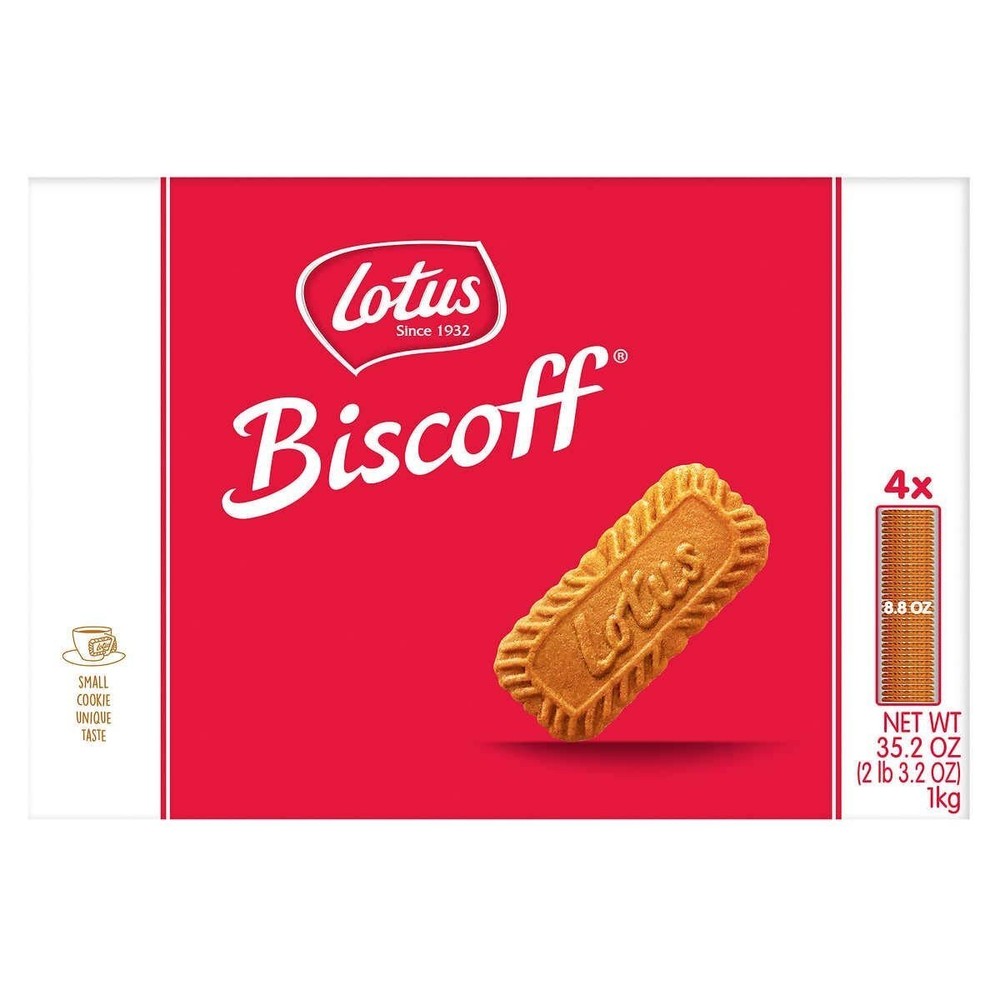 2 Pack| Lotus Biscoff Cookies, 8.8oz, 4 Count
