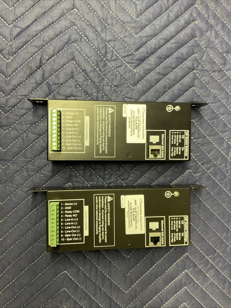 CyberData VoIP Paging Amplifier V2 (011061B)