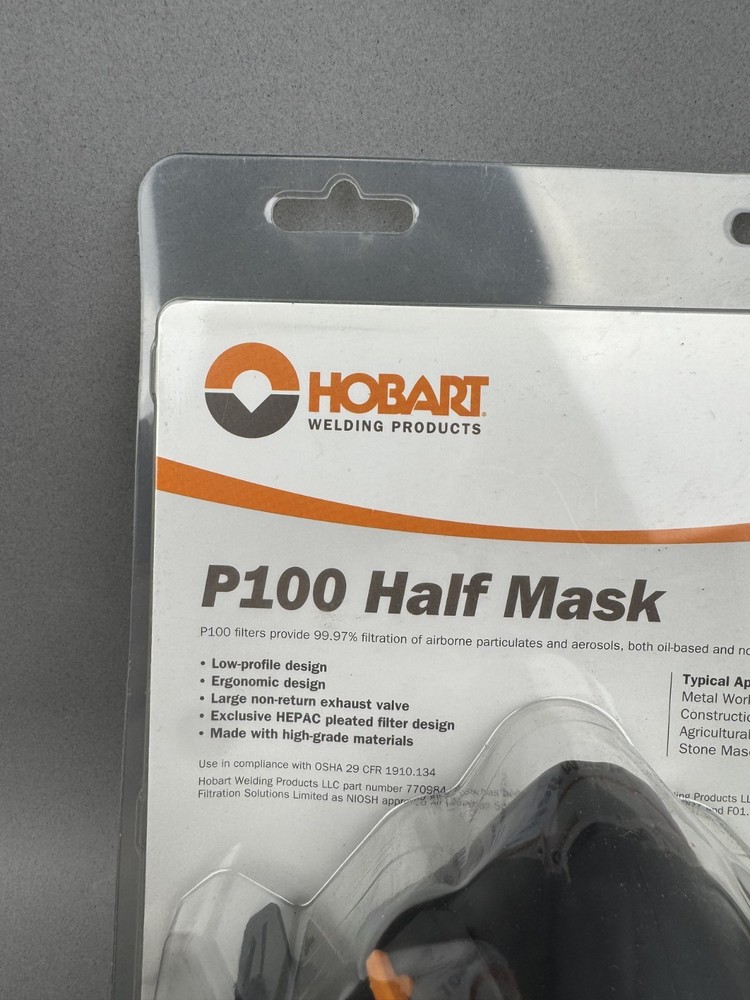 Hobart P100 Half-Mask Respirator