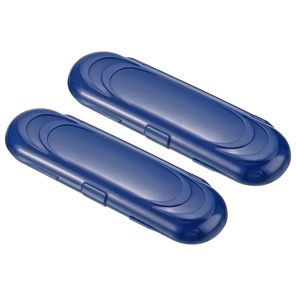 Portable Nylon Dart Storage Box, 2 Pack Dart Case Holder Keep Dart Secure, Blue