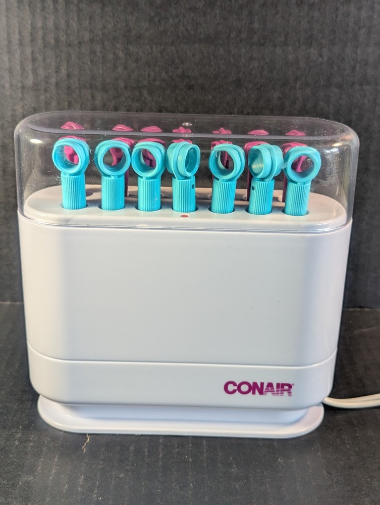 CONAIR HOT STICKS 14 FLEXIBLE RODS ROLLERS 2 SIZES MODEL HS18WR Tested Working