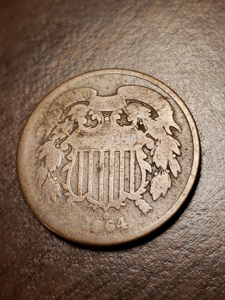 1864 2 Cent Piece