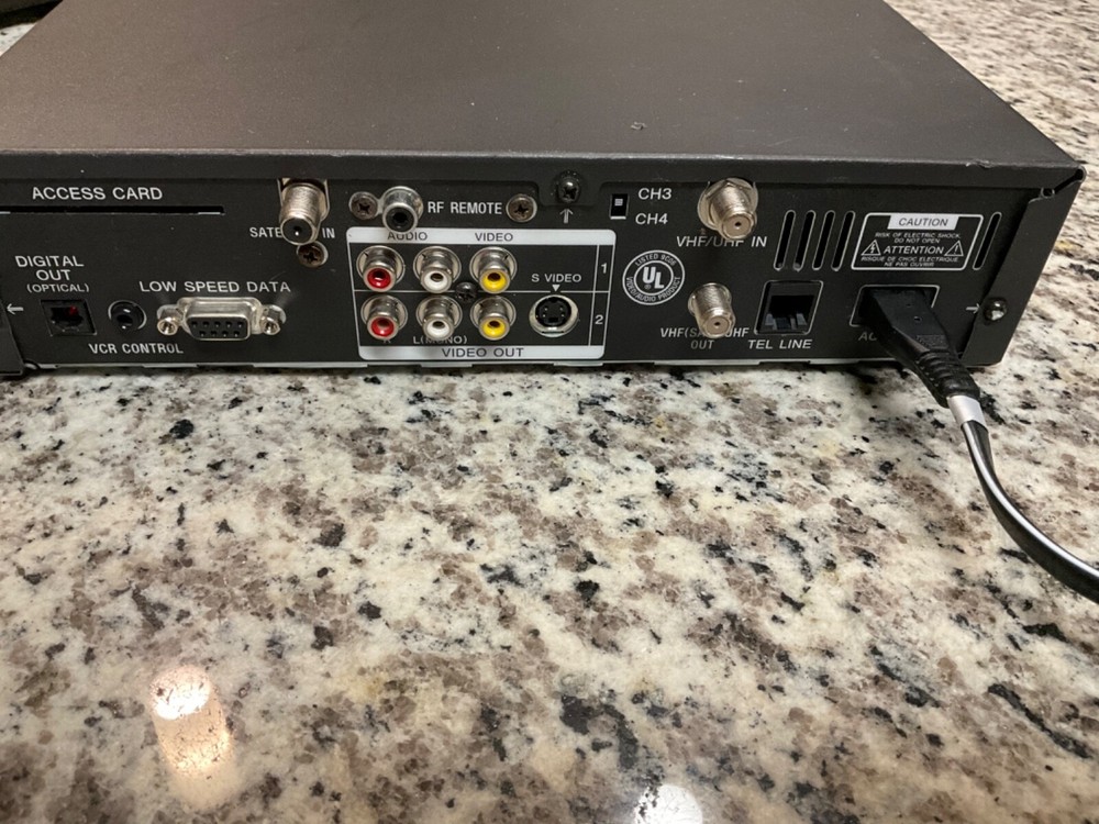 SONY DirecTV Digital Satellite TV Receiver Plus SAT-A4 Tested