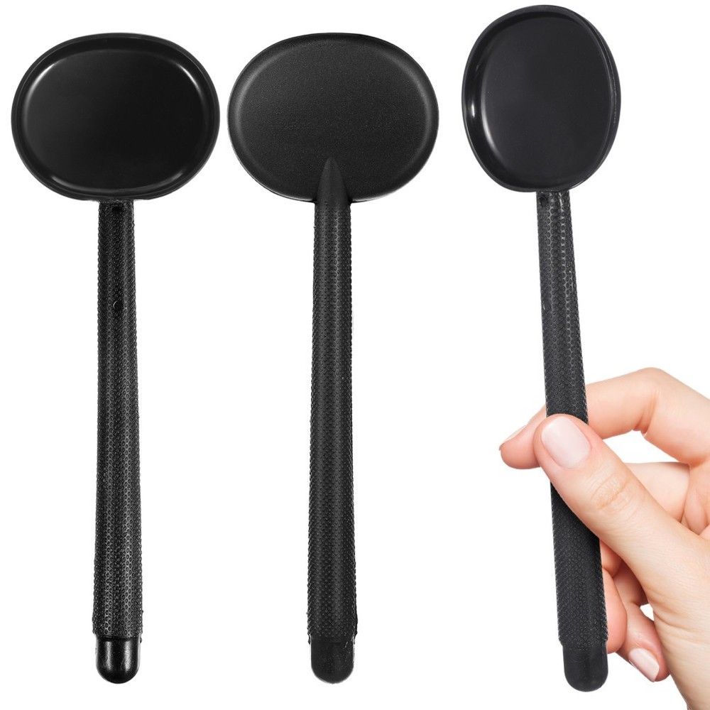3 Pcs Eye Optometrist Tools Occluder Test Handheld for Exams Instruments Black