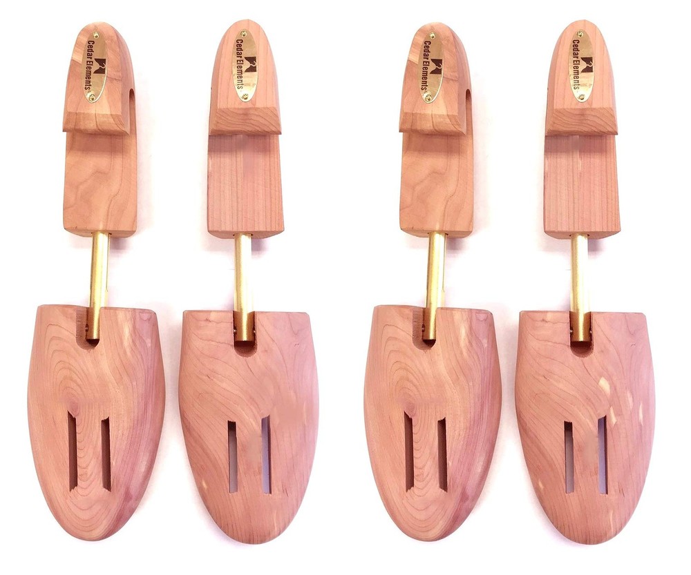Slatted Cedar Shoe Trees - 2 Pack (Large)