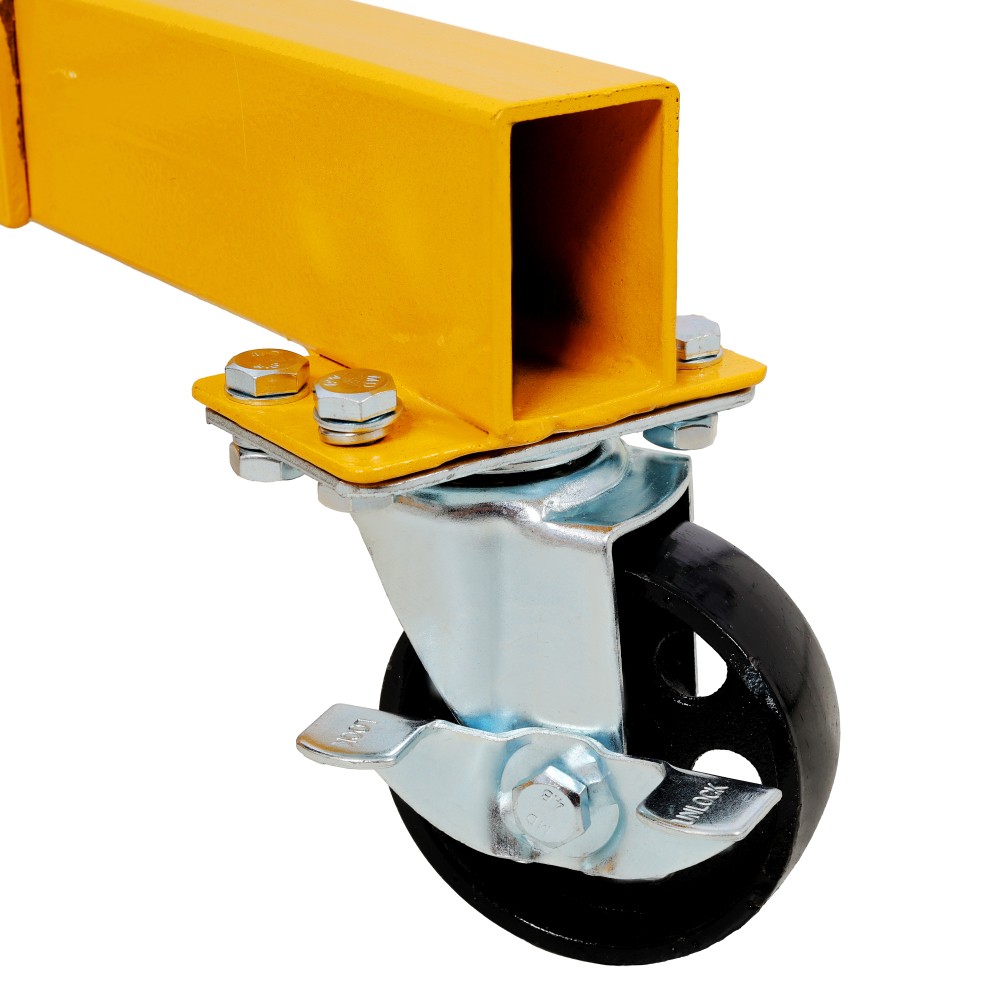 1000lbs Folding Engine Stand, Geared Rotating Head 360° Adjustable Mounting Head