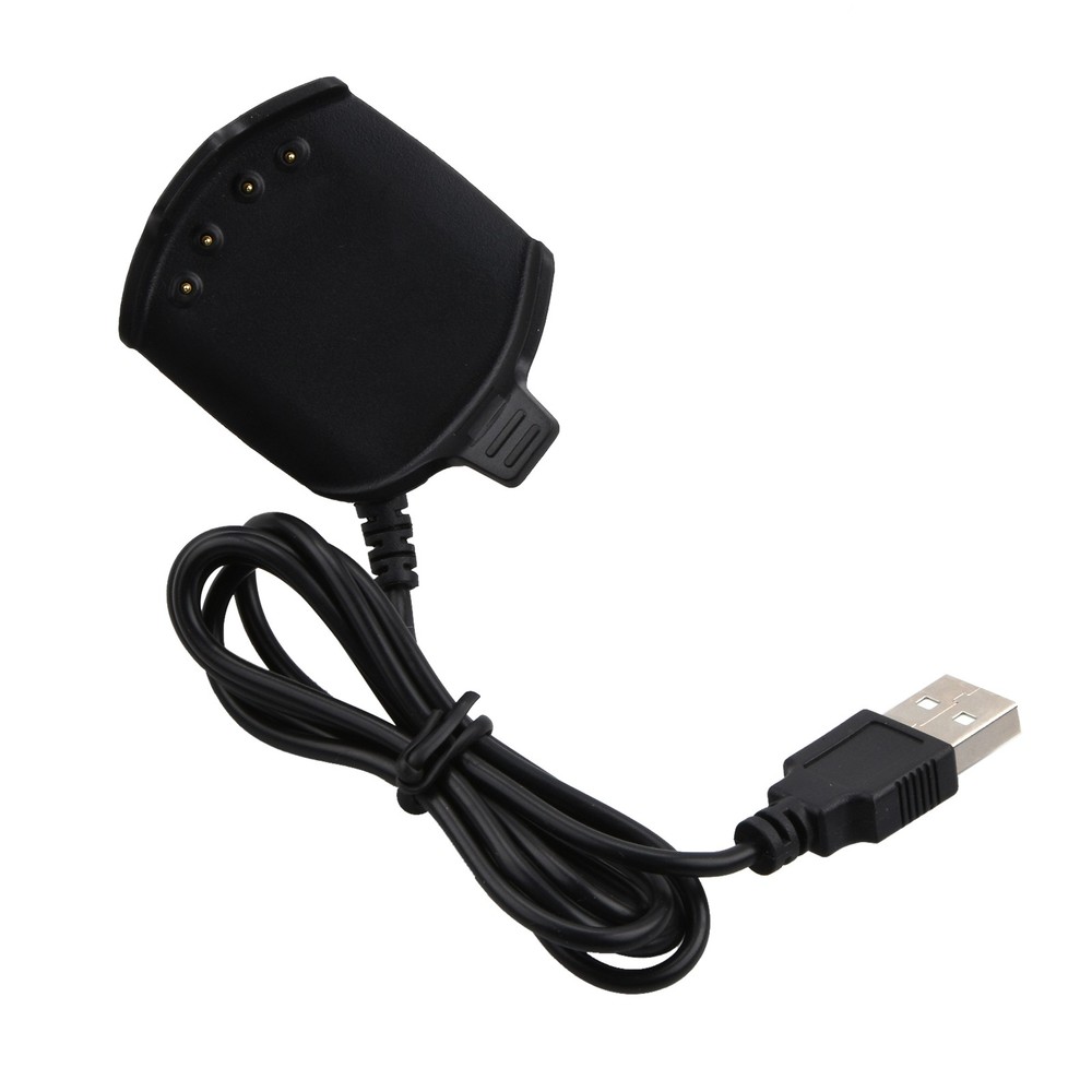 1M USB Charging Charger Cable Sync Data Clip for Garmin Approach S2 S4 GPS Watch