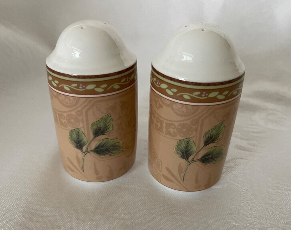 Retired! Fitz & Floyd Classics - TUSCANY - Salt & Pepper Set