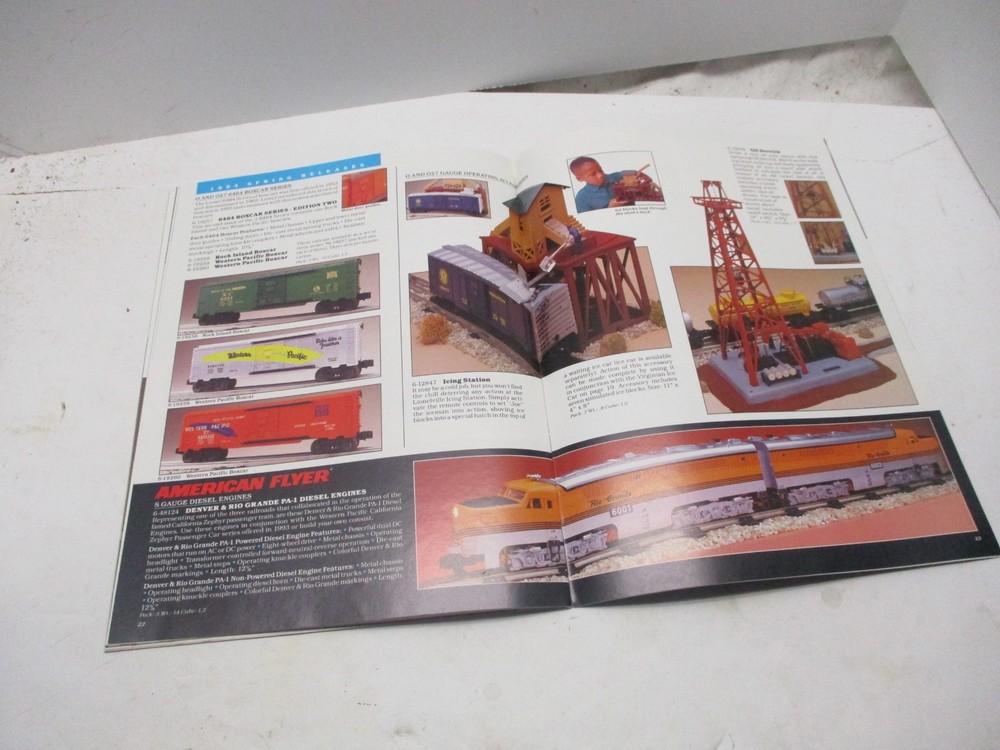 Lionel Catalog 1993 Stocking Stuffer 1994 Spring Release