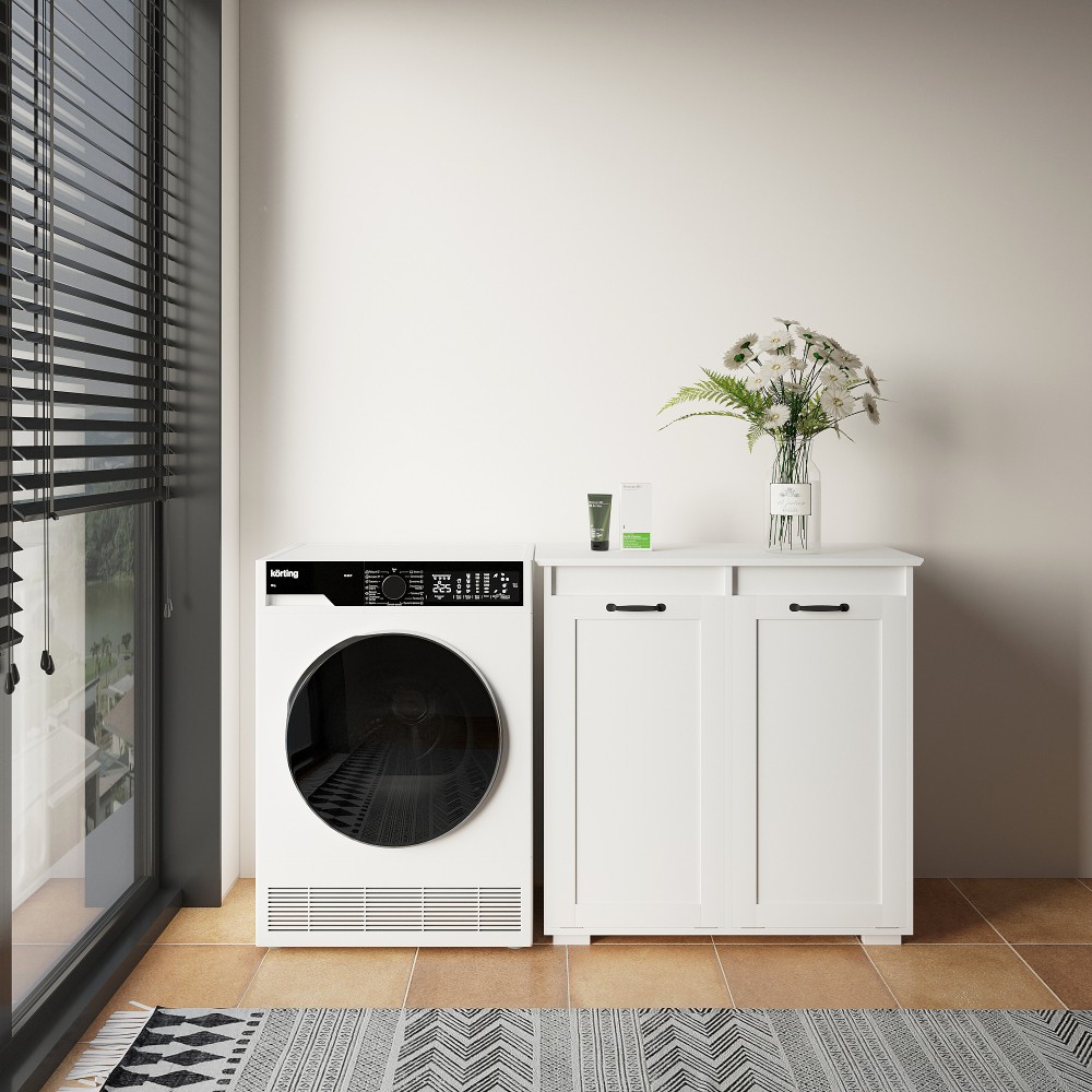 Modern Laundry Cabinet ,with 1 Removable Liner Bags