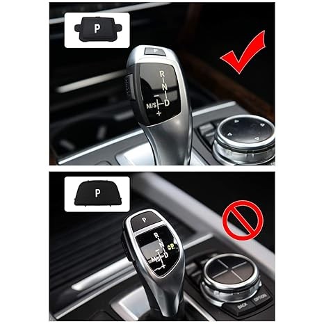 Compatible with Gear Shift P Button, Gear Shift Knob Lever Parking Button Cover