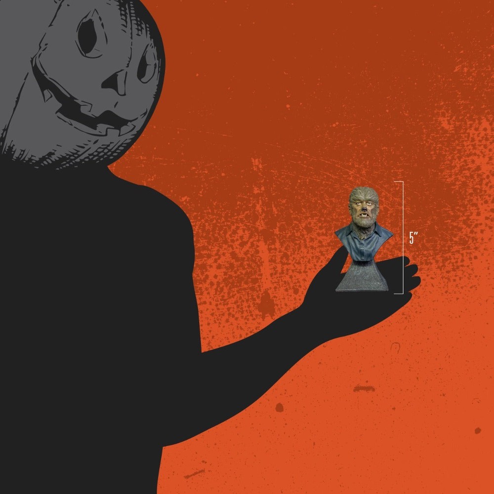 WOLF MAN MINI BUST - Trick Or Treat Studios
