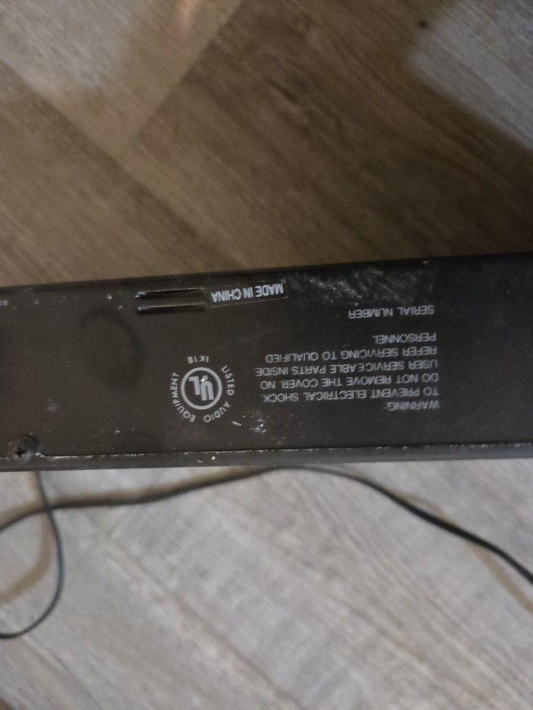 AudioSource Model EQ Eight Series II- 10 Band Graphic Equalizer UNTESTED