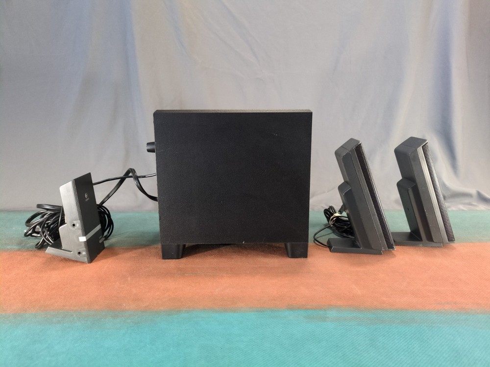 Logitech X-240 Computer PC Speakers with Subwoofer System 2.1 TESTED