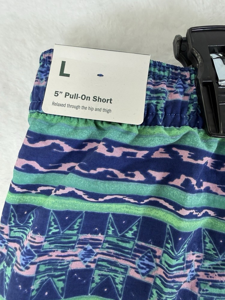 Alpine Design Shorts Mens Large Blue Lined 5” Pull On New NWT