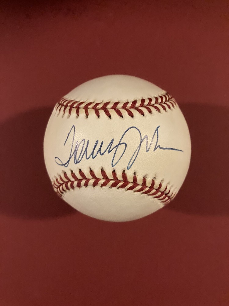 Tommy John LA Dodgers Autographed Baseball