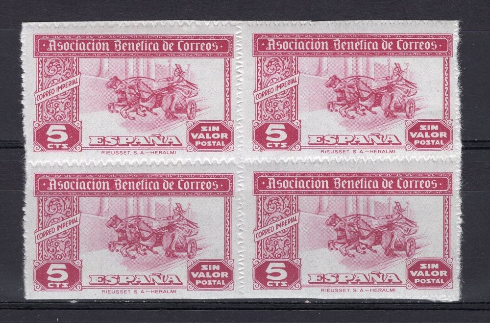 SPAIN  CINDERALLA CHARITY LABEL   M1755