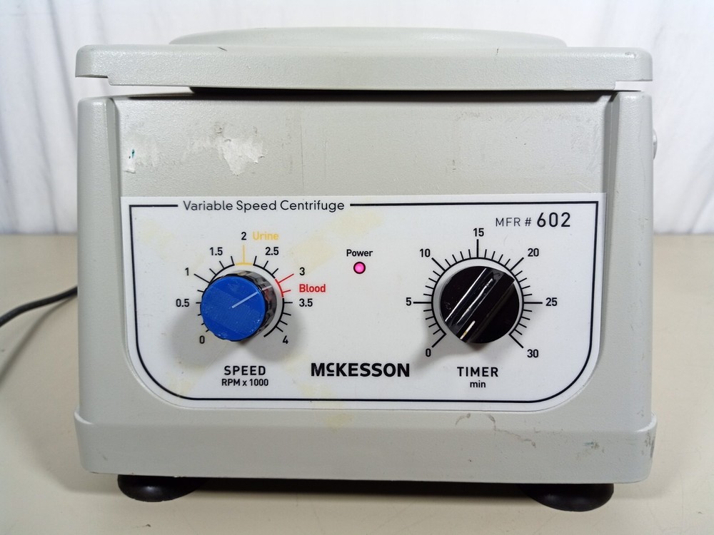 McKesson Centrifuge 602 PowerSpin LX C856 Unico Fixed Angle Variable Speed