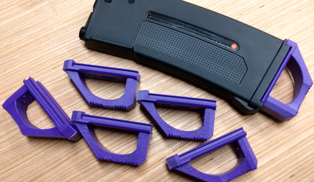 Airsoft PTS EPM1 Compatible Ranger Plates (Six Pack Purple)