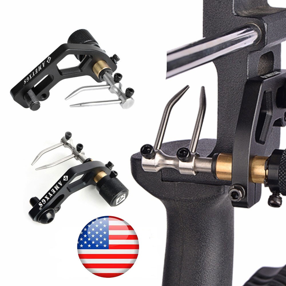 Archery Hunting Arrow Rest Adjustable Compound Bow Launcher Target Right Left US