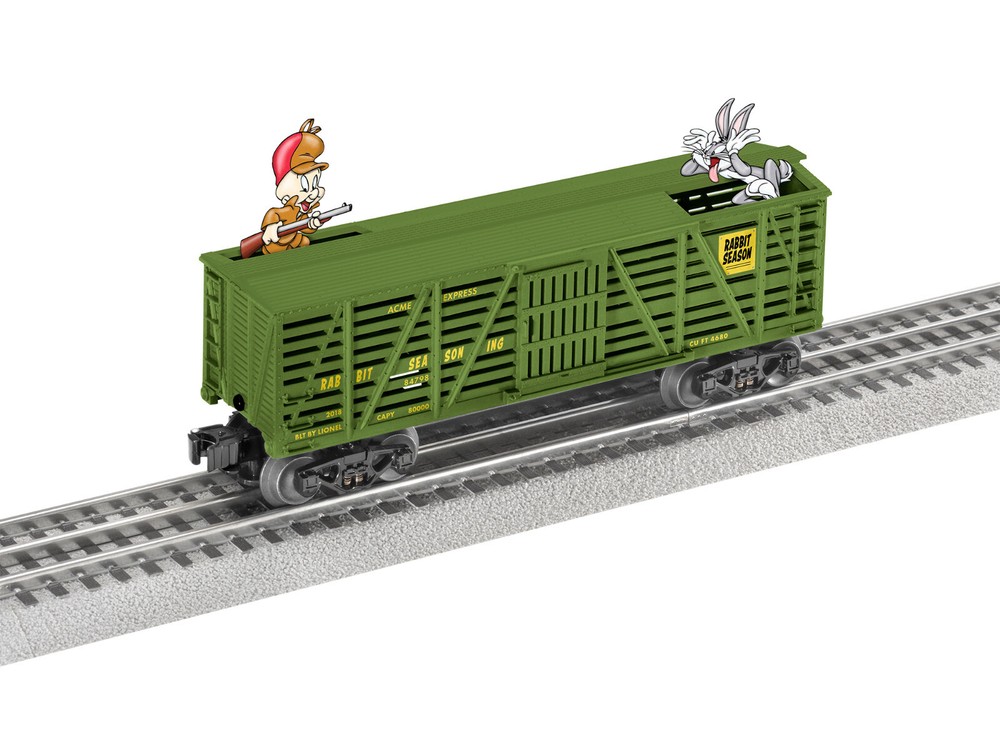 LIONEL #84798  OPERATING Hunting Rabbit Car
