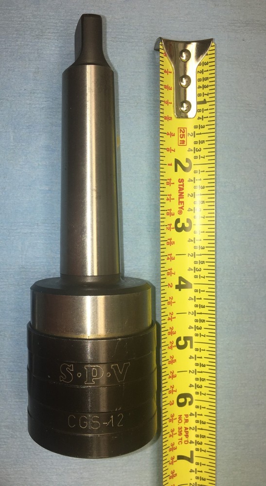 SPV Compression Tension Quick Change Tool Holder Tapping Chuck MT3 Shank CGS-12