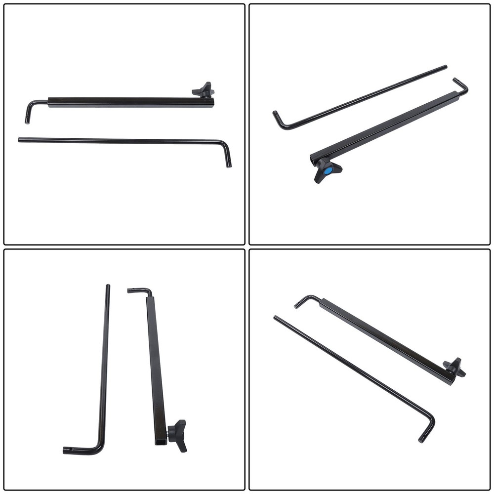 Quick Black Easy Change Hitch w/Stabilizer Bar for Category 1 Tractors/Implement