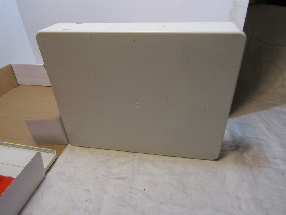 Emergency Exit Lighting Fixture LED Battery Backup Remote Capable Red NIB