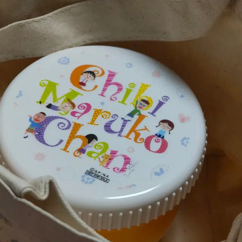Chibi Maruko-chan Lunch Box Set with Bag Official