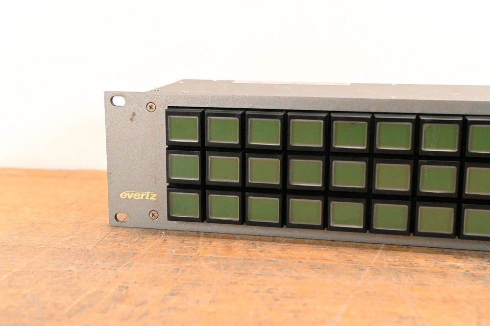 Evertz CP-2048E 2RU 48-Button Router Control Panel CG01G3G