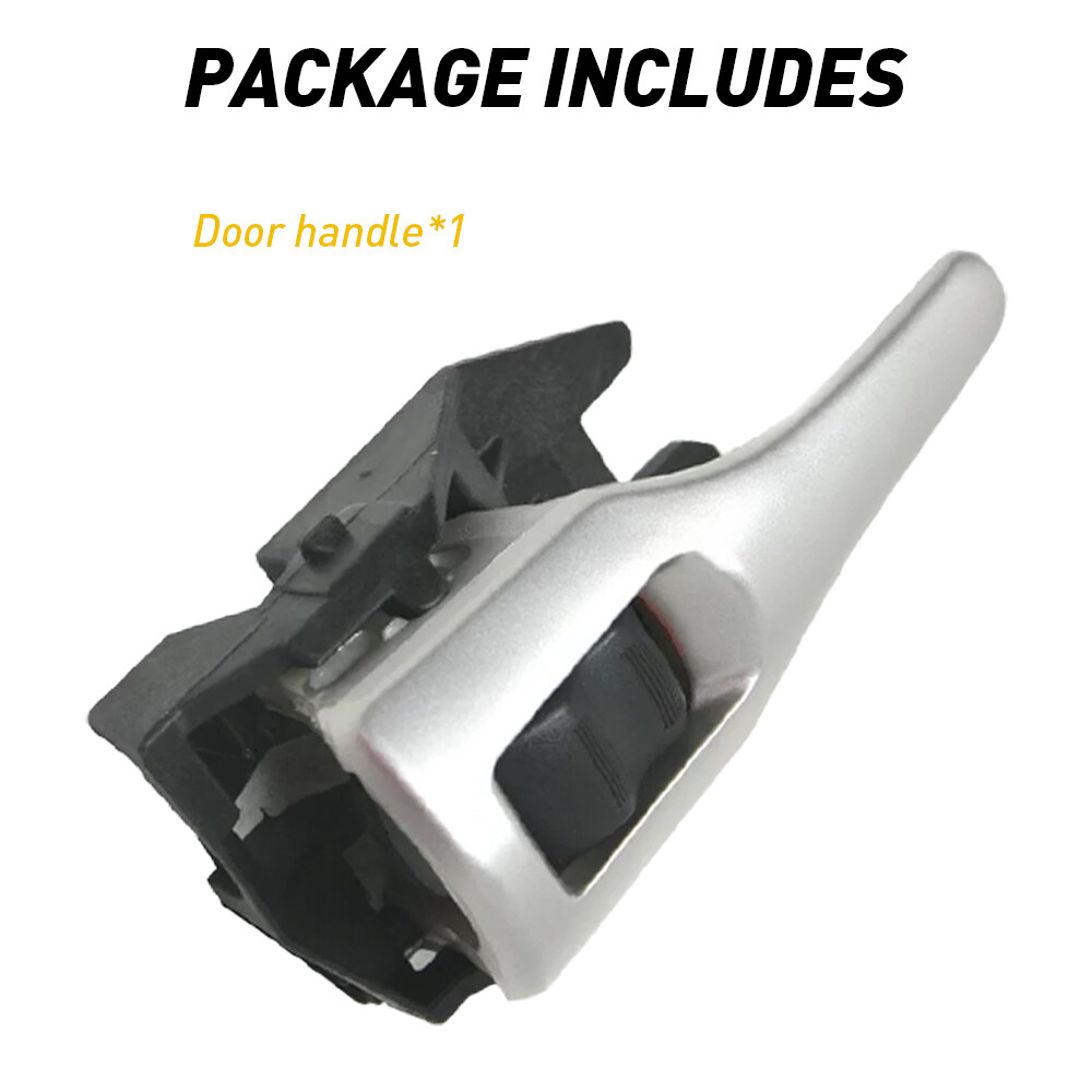 Door Handle For 2009-2013 Toyota Corolla Front or Rear Left Inner Black/Silver
