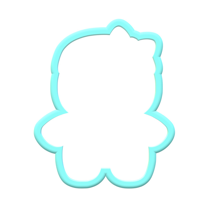 Pink Gingerbread Cookie Cutters