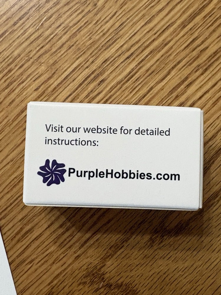 Purple Hobbies 2” Magnetic Ruler Handle