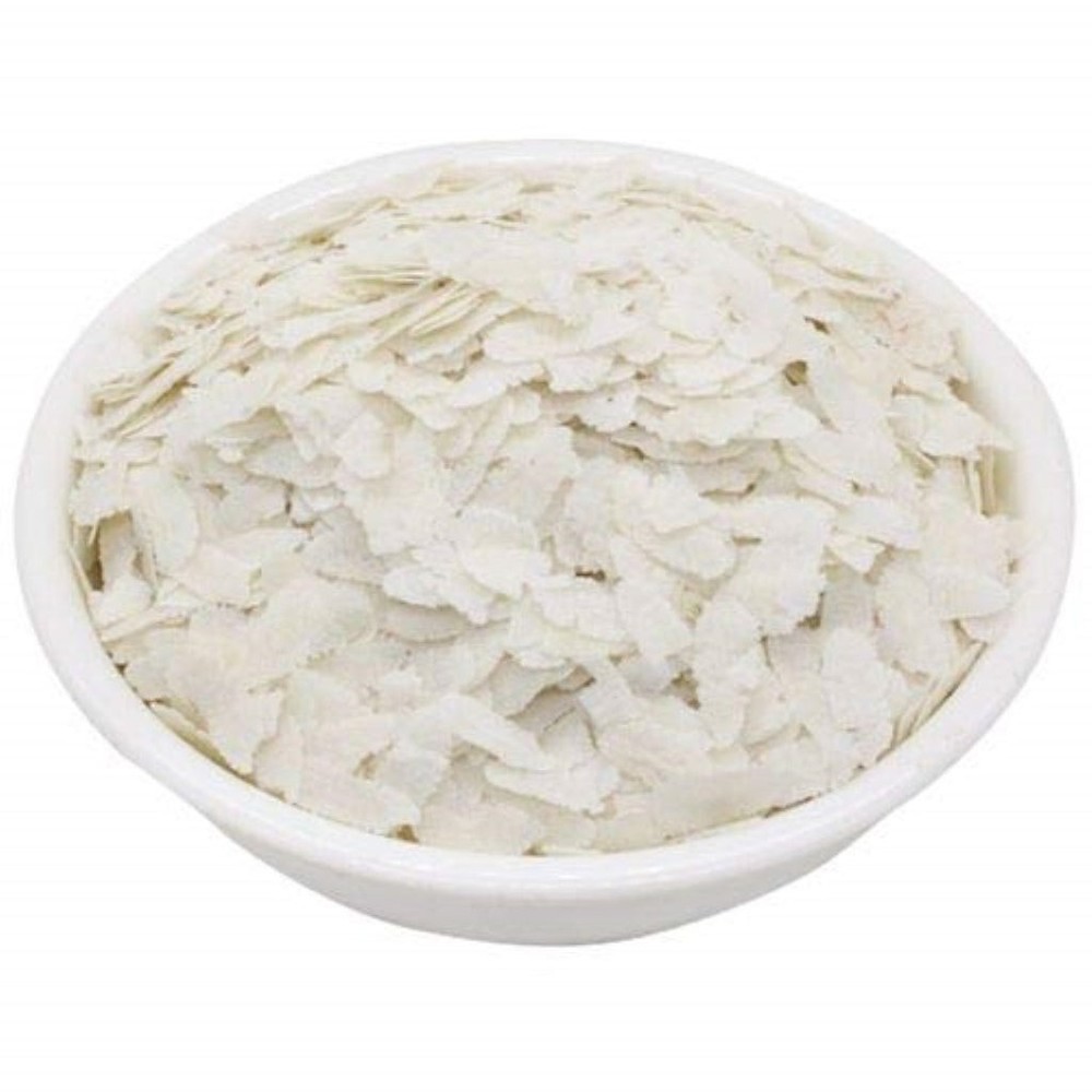 Aiva Poha Thin (Flattened Rice) 4 LB |Thin Rice Flakes for Breakfast & Chivda