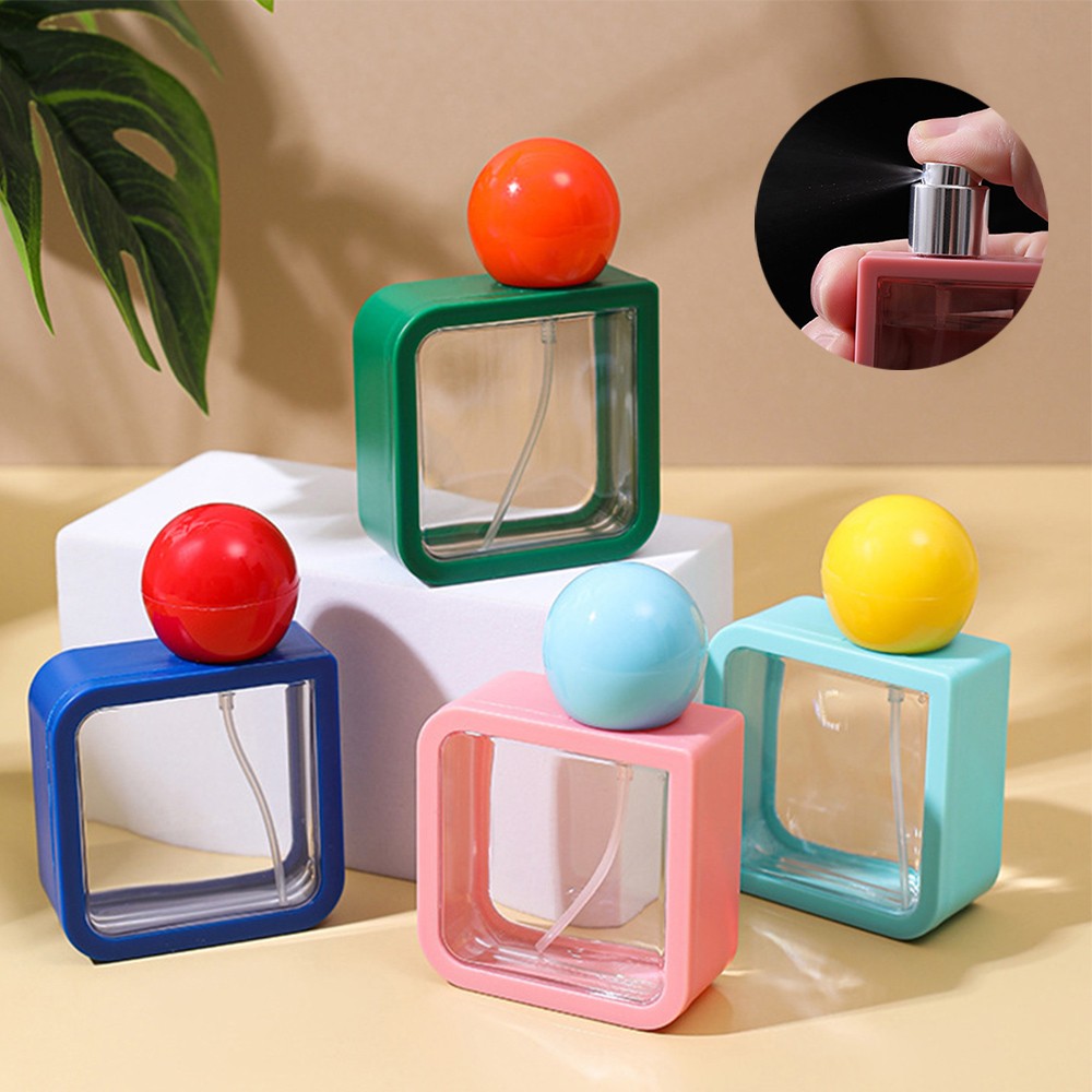 40ml Perfume Spray Bottles Refillable Atomizer Empty Travel Size Colorful Cute ✨