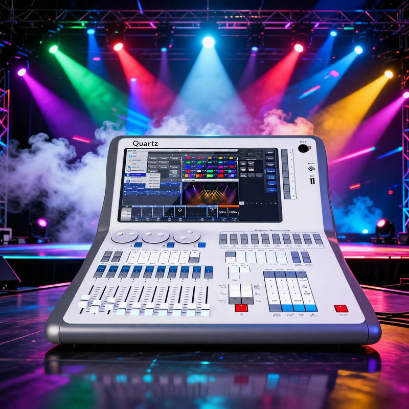 Quartz Touch DMX Light Controller Stage Equipment Moving Head Lighting Console