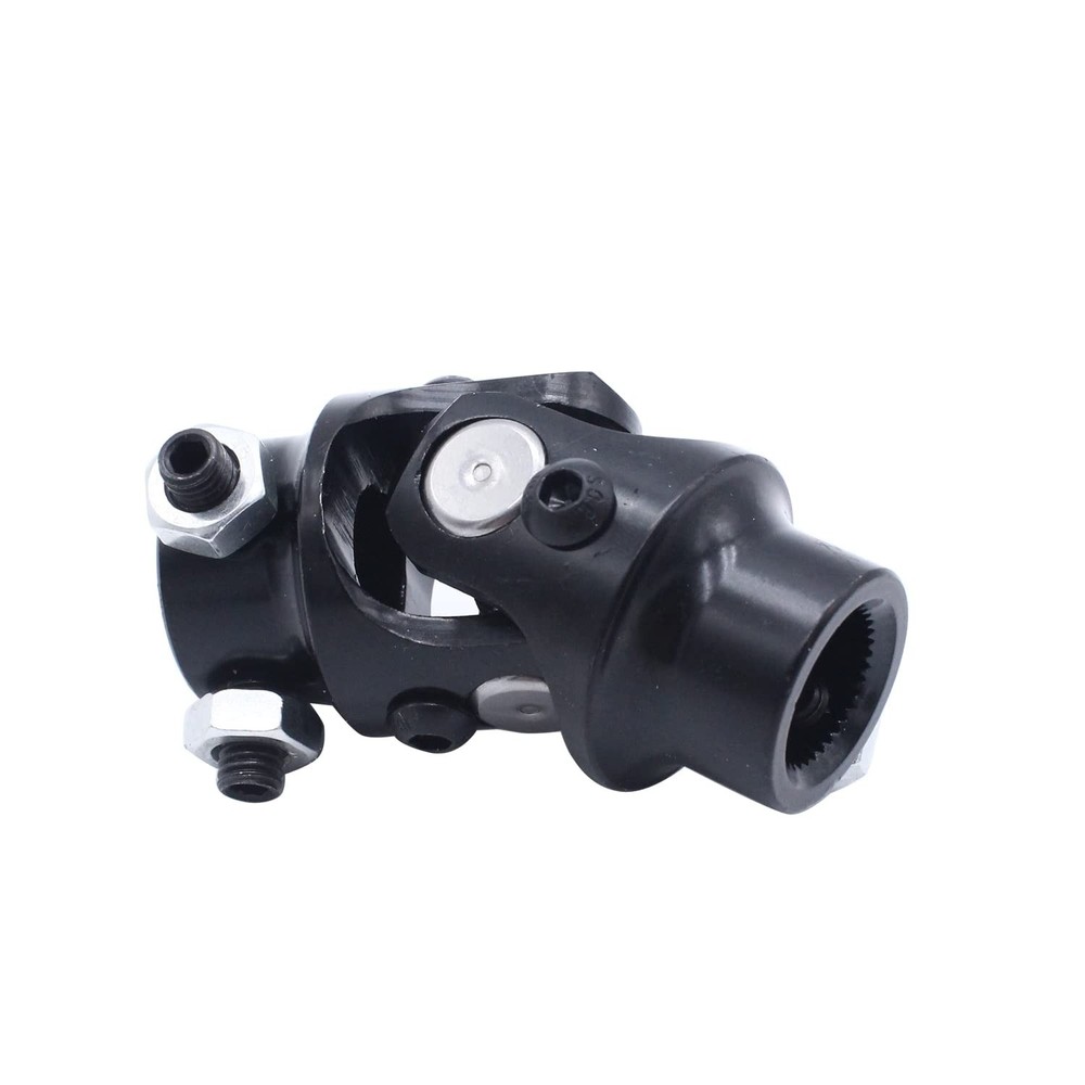 Universal Steering U Joint 3/4-36 Spline X 3/4" DD Black Maximum black
