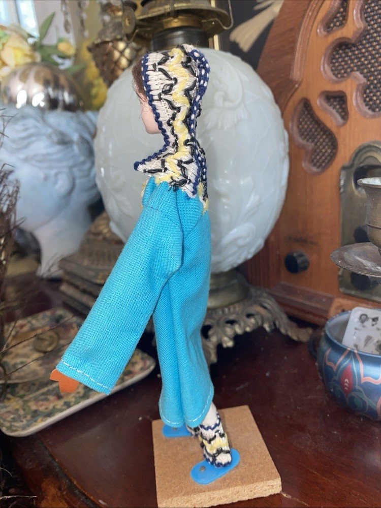 Vintage Middle Eastern Souvenir Doll Hand Made