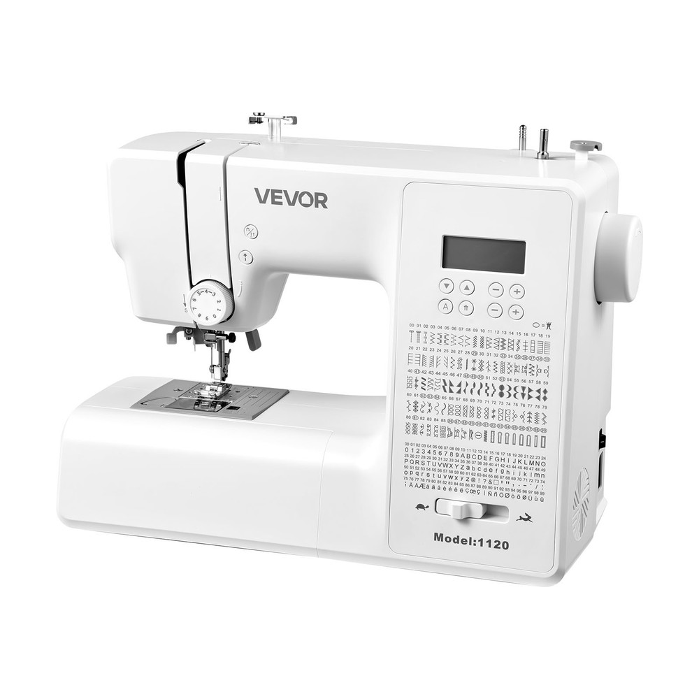 VEVOR Computerized Sewing Machine Digital Sewing Machine 200 Stitch Applications