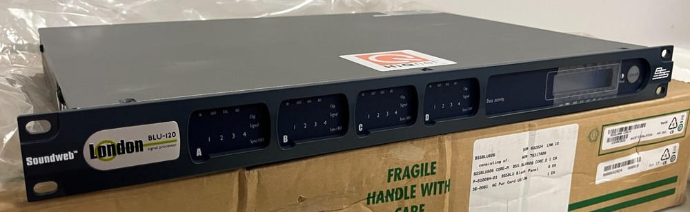 BSS Soundweb London BLU-120 Input Output Expander with BLU Link