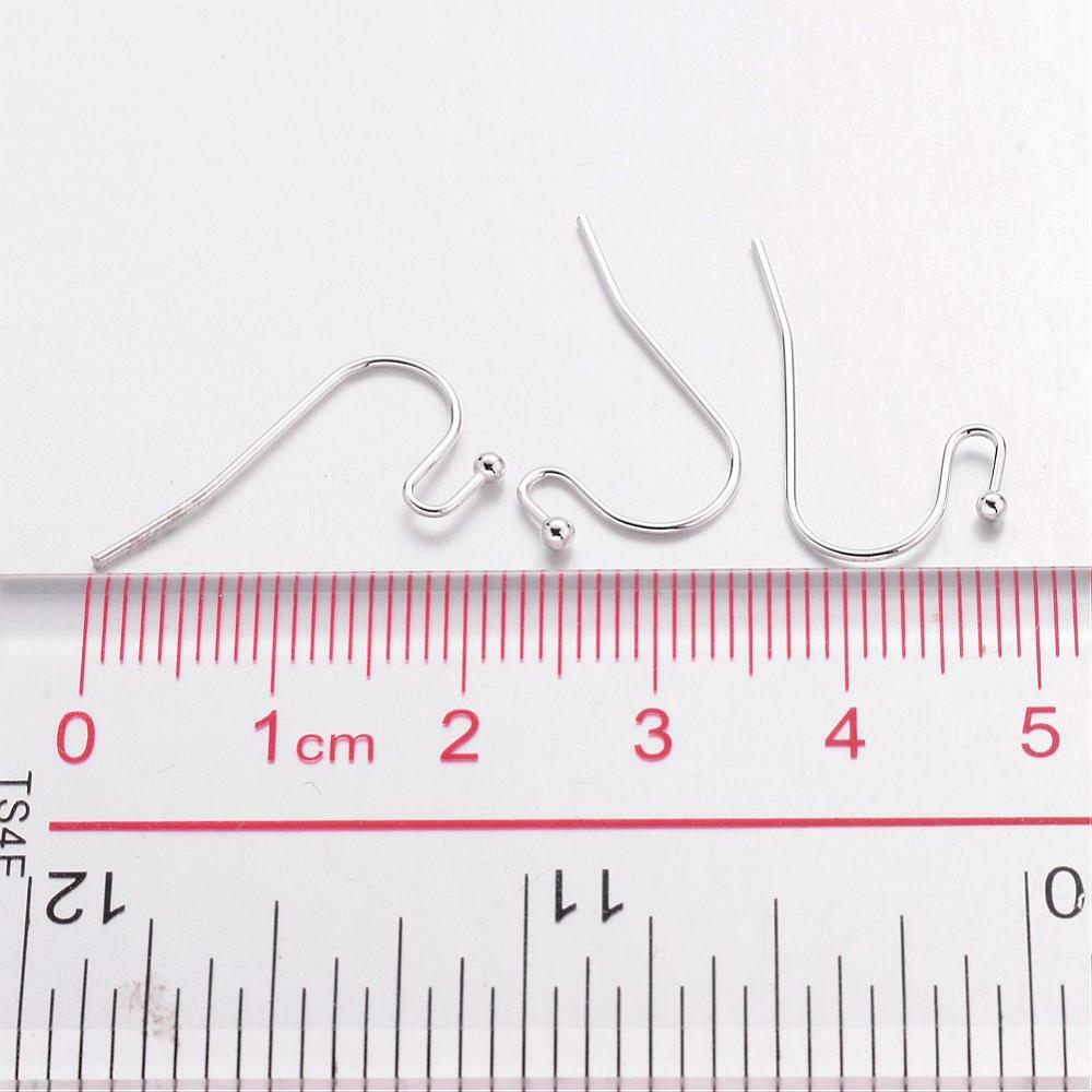 Silver Color Brass Hook Earwire. 10pieces(5sets)