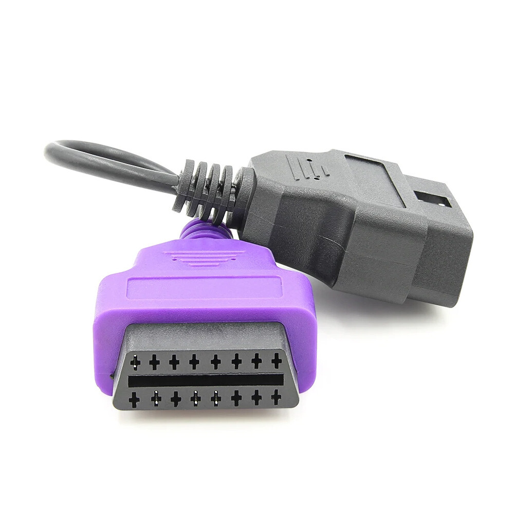 Replacement For MultiE-CUScan Fiat Cable OBD2 Diagnostic E-CU Scan Adapter Cable