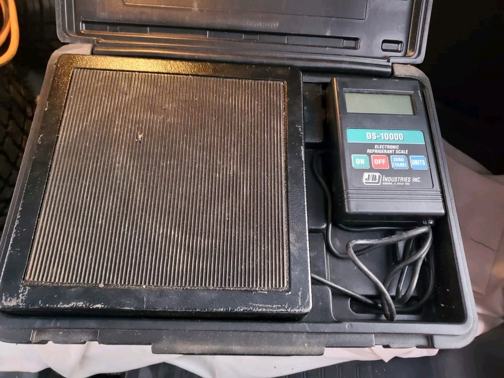 JB INDUSTRIES DS-10000 Refrigerant Scale,Electronic ** Tested Working **