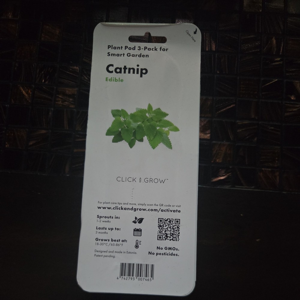 🔥Smart Garden Catnip Plant Pods 3pack.