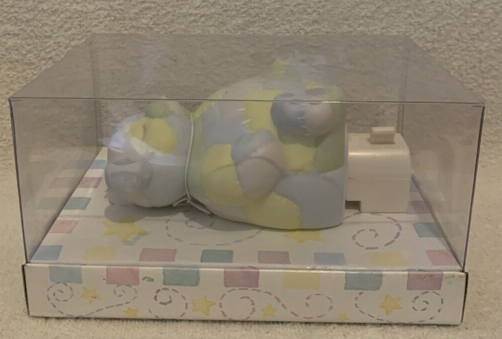 Lady Jayne Ltd TEDDY BEAR Ceramic Plug-In Night Light - NIB
