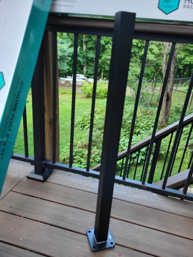 Fortress Al13 Home deck railing posts (2)