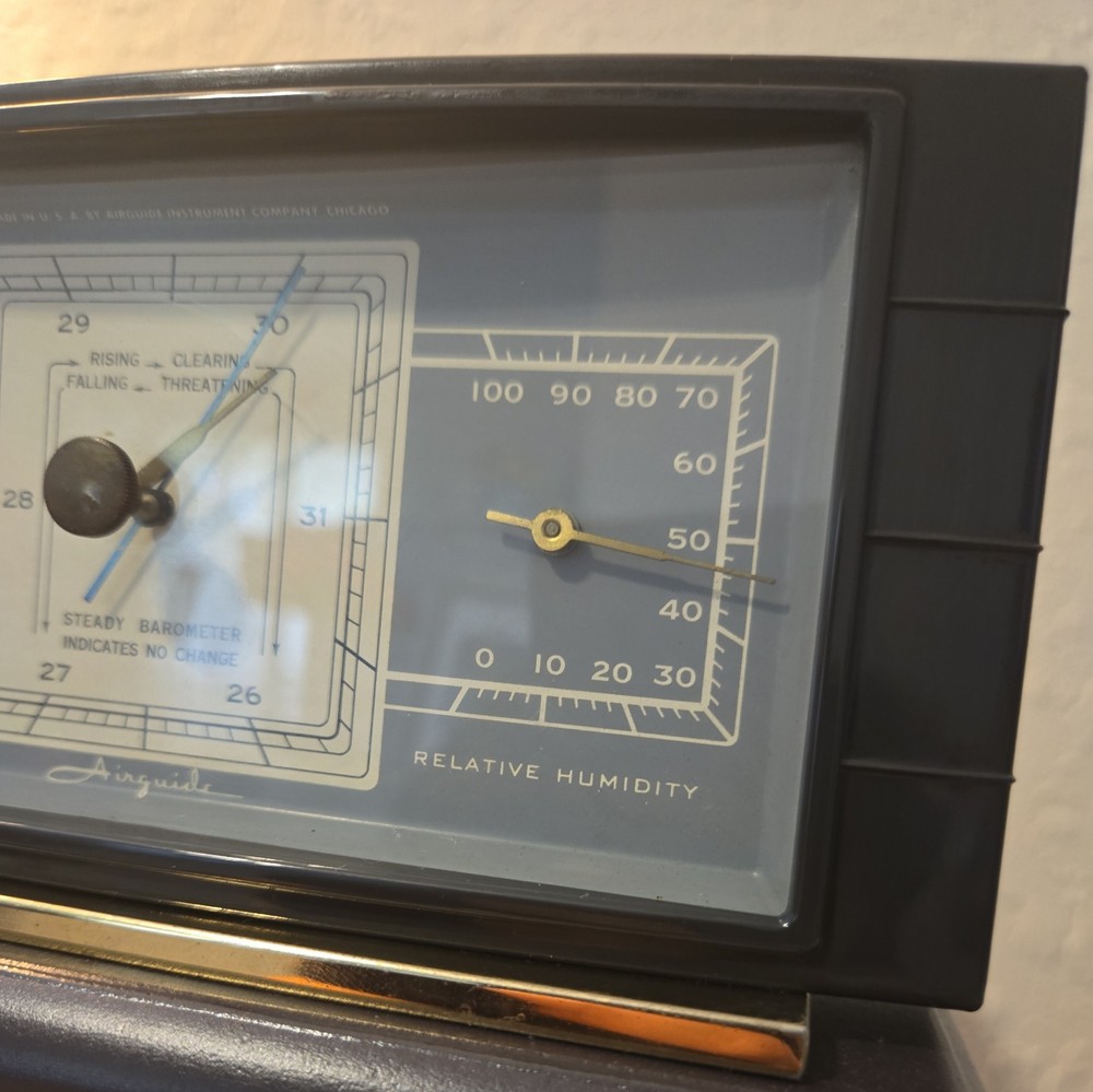 Vintage AIRGUIDE Barometer (Art Deco)