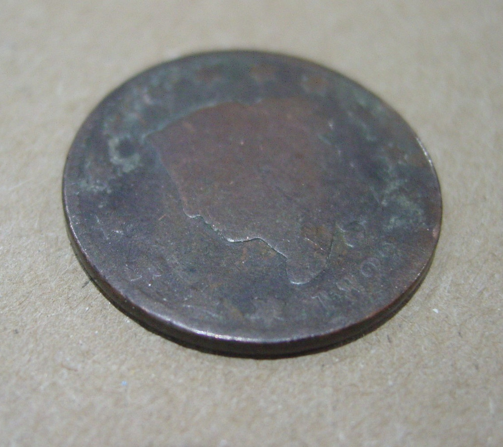 1822 US Coronet LARGE CENT Old US Coin