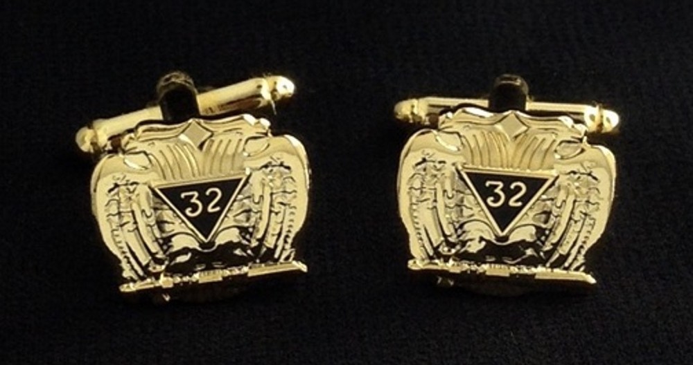 32nd Degree Cuff Link Set (32-CL)