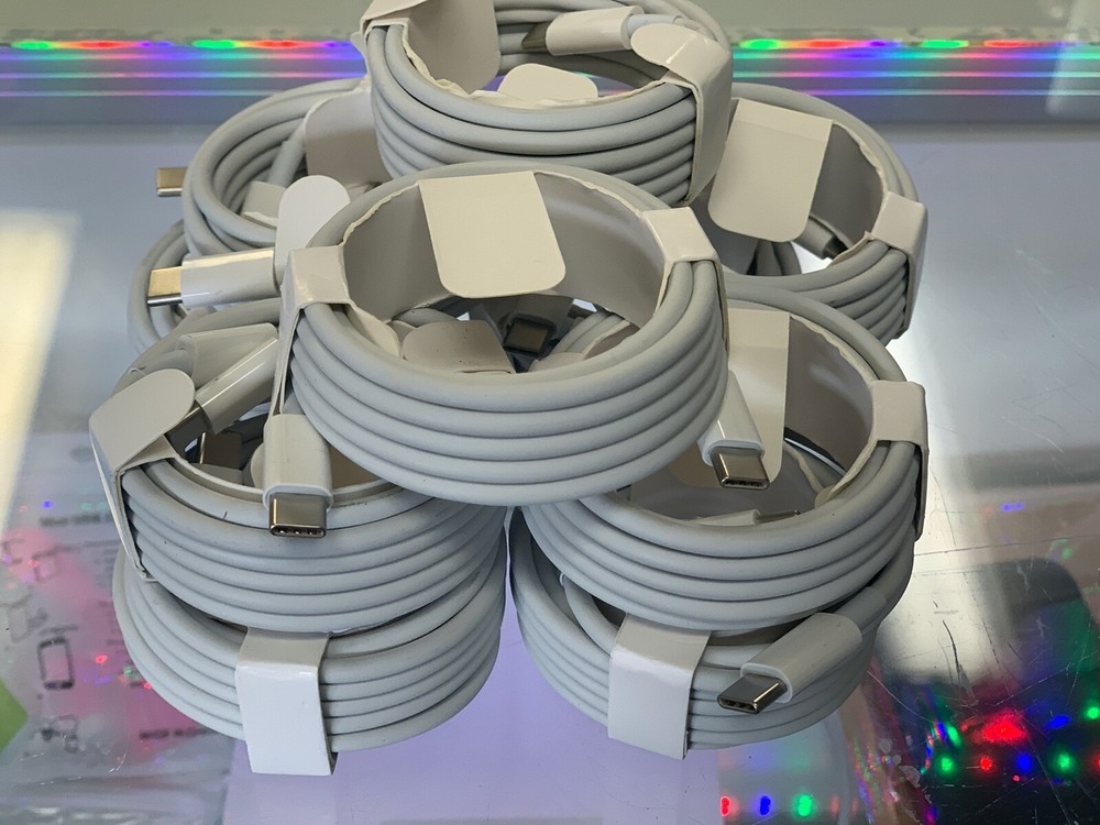 Apple USB-C Charge Cable 2 Meter. New.  10 Per Lot!  10x